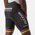 Soudal Quick-Step Straßenrad Weltmeister 2023 Competizione Trägerhose kurz-Radsport-Profi-Team Radtrikot De Soudal Quick-Step Straßenrad Weltmeister 2023 Competizione Trägerhose kurz-Radsport-Profi-Team Radtrikot De