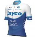 Team Jayco AlUla 2023 Set(Kurzarmtrikot+Trägerhose)-ALE Radsport-Profi-Team Radtrikot De Team Jayco AlUla 2023 Set(Kurzarmtrikot+Trägerhose)-ALE Radsport-Profi-Team Radtrikot De
