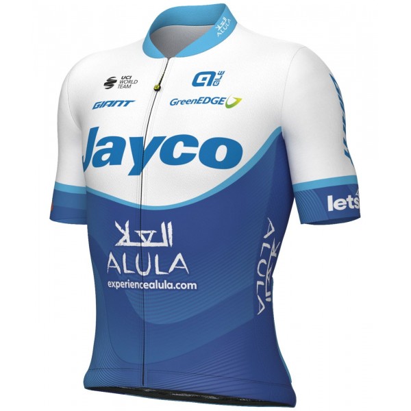 Team Jayco AlUla 2023 Radtrikot kurzarm-ALE Radsport-Profi-Team Radtrikot De Team Jayco AlUla 2023 Radtrikot kurzarm-ALE Radsport-Profi-Team Radtrikot De