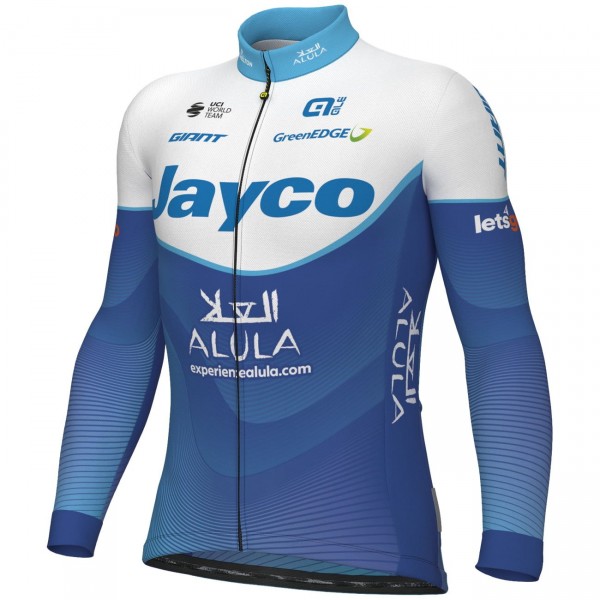 Team Jayco AlUla 2023 Radtrikot langarm-ALE Radsport-Profi-Team Radtrikot De Team Jayco AlUla 2023 Radtrikot langarm-ALE Radsport-Profi-Team Radtrikot De