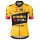 TEAM JUMBO-VISMA 2023 Radtrikot Damen kurzarm-Radsport-Profi-Team Radtrikot De