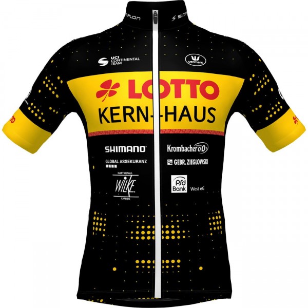 Team Lotto-Kern Haus 2023 Radtrikot kurzarm(langer Reißverschluss)-Radsport-Profi-Team Radtrikot De