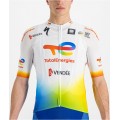 Team TotalEnergies 2022 Radtrikot kurzarm(langer Reißverschluss)-Radsport-Profi-Team Radtrikot De