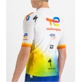 Team TotalEnergies 2022 Radtrikot kurzarm(langer Reißverschluss)-Radsport-Profi-Team Radtrikot De
