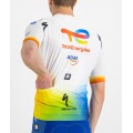 Team TotalEnergies 2022 Radtrikot kurzarm(langer Reißverschluss)-Radsport-Profi-Team Radtrikot De