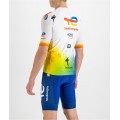 Team TotalEnergies 2022 Radtrikot kurzarm(langer Reißverschluss)-Radsport-Profi-Team Radtrikot De