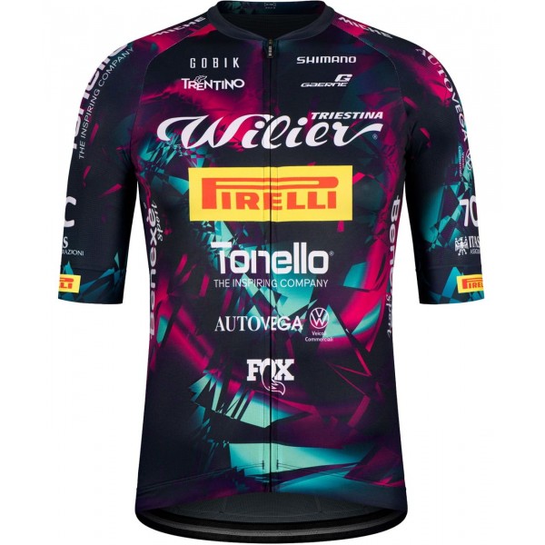 Wilier Triestina-Pirelli Factory Team 2023 Radtrikot kurzarm-Radsport-Profi-Team Radtrikot De Wilier Triestina-Pirelli Factory Team 2023 Radtrikot kurzarm-Radsport-Profi-Team Radtrikot De