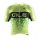 2015 ALE Grün Radtrikot Kurzarm Radtrikot De
