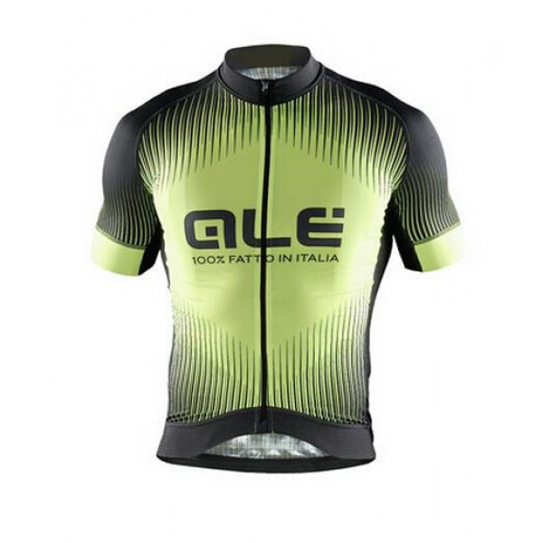 2015 ALE Grün schwarz Radtrikot Kurzarm Radtrikot De 2015 ALE Grün schwarz Radtrikot Kurzarm Radtrikot De