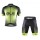 2015 ALE Grün schwarz Radbekleidung Radtrikot Kurzarm und Fahrradhosen Kurz Radtrikot De
