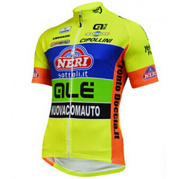 2015 ALE gelb Radtrikot Kurzarm Radtrikot De 2015 ALE gelb Radtrikot Kurzarm Radtrikot De