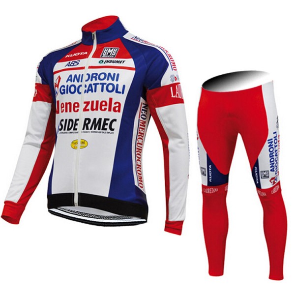 2015 ANDRONI GIOCATTOLI Fahrradbekleidung Radtrikot Satz Langarm und Lange Fahrradhose Radtrikot De