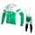 2015 Andalucia Fahrradbekleidung Radtrikot Satz Langarm und Lange Trägerhose Radtrikot De