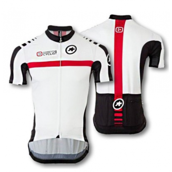 2015 ASSOS Proteam Radtrikot Kurzarm Weiß Radtrikot De