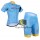 2015 Astana Radbekleidung Radtrikot Kurzarm und Fahrradhosen Kurz Radtrikot De