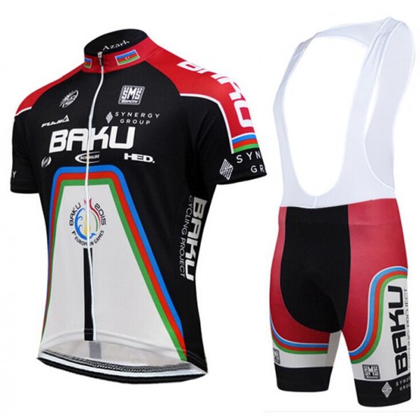 2015 BAKU Fahrradbekleidung Satz Fahrradtrikot Kurzarm Trikot und Kurz Trägerhose Radtrikot De