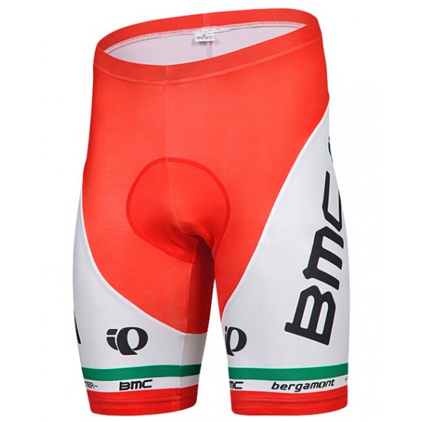 2015 BMC Kurz Radhose Rot und Grün Radtrikot De