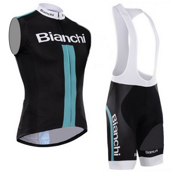 2015 Bianchi ärmelloses Trikot und Kurz Trägerhose Radtrikot De 2015 Bianchi ärmelloses Trikot und Kurz Trägerhose Radtrikot De