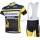 2015 Lamborghini Bianchi Fahrradbekleidung Satz Fahrradtrikot Kurzarm Trikot und Kurz Trägerhose Radtrikot De