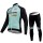 2015 BIANCHI IDRO DRAIN Fahrradbekleidung Radtrikot Satz Langarm und Lange Fahrradhose Radtrikot De