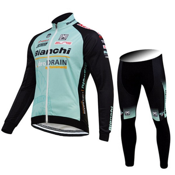 2015 BIANCHI IDRO DRAIN Fahrradbekleidung Radtrikot Satz Langarm und Lange Fahrradhose Radtrikot De 2015 BIANCHI IDRO DRAIN Fahrradbekleidung Radtrikot Satz Langarm und Lange Fahrradhose Radtrikot De