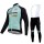 2015 BIANCHI IDRO DRAIN Fahrradbekleidung Radtrikot Satz Langarm und Lange Trägerhose Radtrikot De