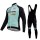 2015 BIANCHI IDRO DRAIN Fahrradbekleidung Radtrikot Satz Langarm und Lange Trägerhose Radtrikot De