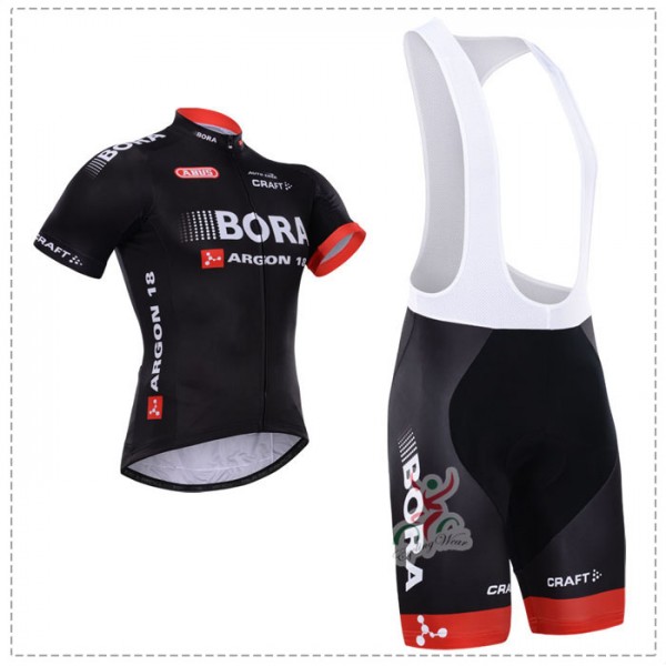 2015 Bora Argon 18 Fahrradbekleidung Satz Fahrradtrikot Kurzarm Trikot und Kurz Trägerhose Radtrikot De