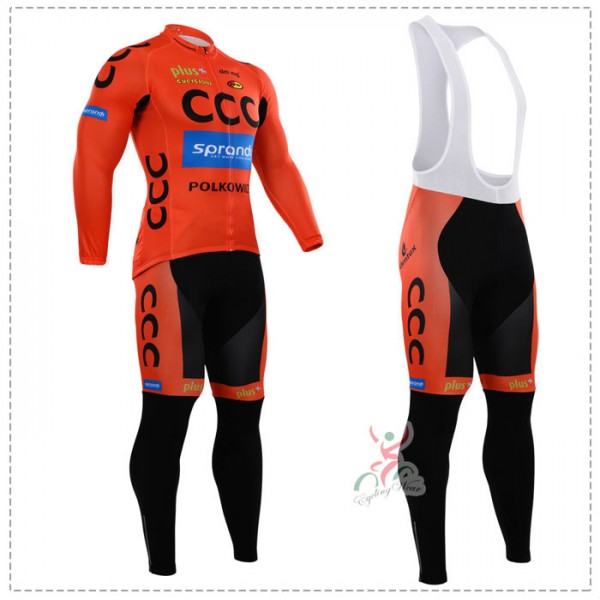 2015 CCC Fahrradbekleidung Radtrikot Satz Langarm und Lange Trägerhose Radtrikot De 2015 CCC Fahrradbekleidung Radtrikot Satz Langarm und Lange Trägerhose Radtrikot De