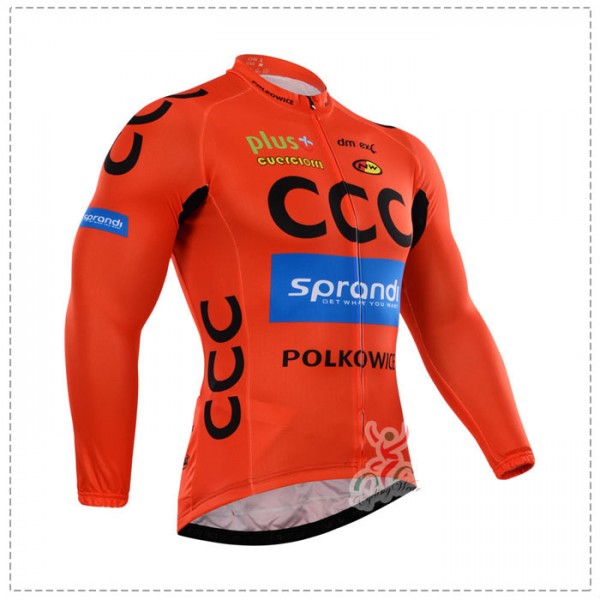 2015 CCC Fahrradtrikot Langarm Radtrikot De 2015 CCC Fahrradtrikot Langarm Radtrikot De