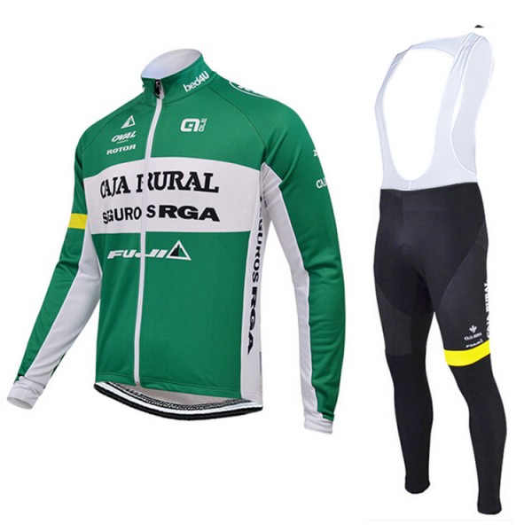 2015 CAJA RURAL Fahrradbekleidung Radtrikot Satz Langarm und Lange Trägerhose Radtrikot De 2015 CAJA RURAL Fahrradbekleidung Radtrikot Satz Langarm und Lange Trägerhose Radtrikot De