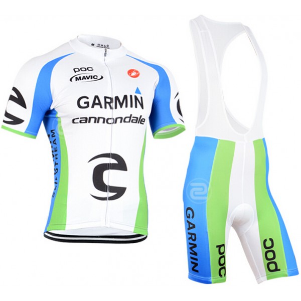 2015 Garmin Cannondale Fahrradbekleidung Satz Fahrradtrikot Kurzarm Trikot und Kurz Trägerhose Radtrikot De