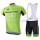 2015 Garmin Cannondale Fahrradbekleidung Satz Fahrradtrikot Kurzarm Trikot und Kurz Trägerhose Grün Radtrikot De