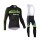 2015 cannondale Fahrradbekleidung Radtrikot Satz Langarm und Lange Trägerhose Radtrikot De