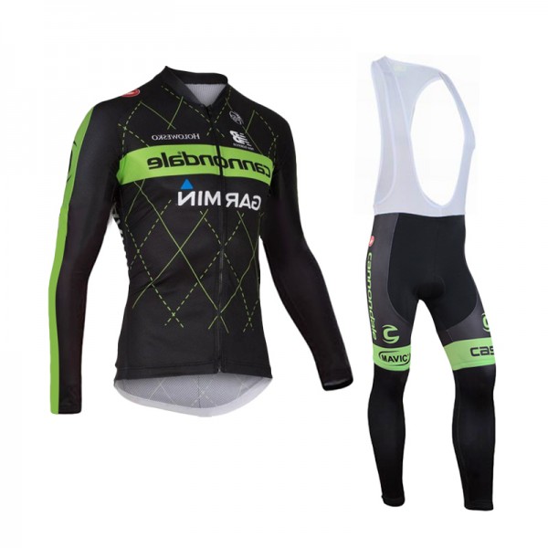 2015 cannondale Fahrradbekleidung Radtrikot Satz Langarm und Lange Trägerhose Radtrikot De