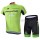 2015 Garmin Cannondale Radbekleidung Radtrikot Kurzarm und Fahrradhosen Kurz Grün Radtrikot De