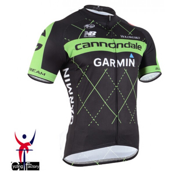 2015 Cannondale Garmin Radtrikot Kurzarm schwarz Radtrikot De