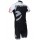 2015 Cervelo fahrradbekleidung Satz Radtrikot Kurzarm grau schwarz und Kurz Radhose Radtrikot De