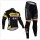 2015 Colombia Fahrradbekleidung Radtrikot Satz Langarm und Lange Fahrradhose Radtrikot De