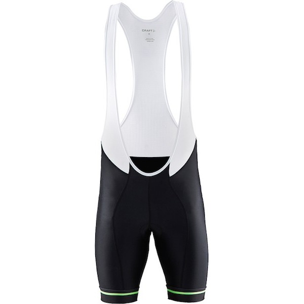 2015 Craft Bike Grand Tour Schwarz-Weiß-Grün Kurz Trägerhose Radtrikot De