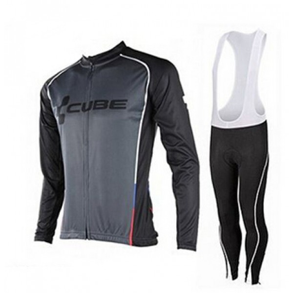 2015 Cube schwarz Fahrradbekleidung Radtrikot Satz Langarm und Lange Trägerhose Weiß Radtrikot De 2015 Cube schwarz Fahrradbekleidung Radtrikot Satz Langarm und Lange Trägerhose Weiß Radtrikot De