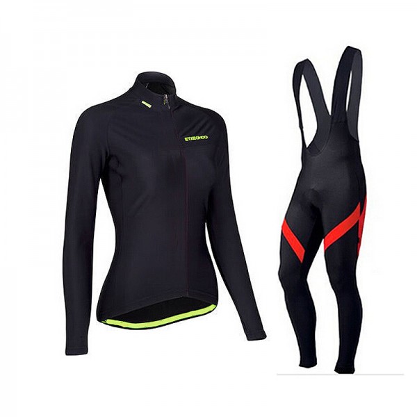 2015 Etxeondo Konbi Damen Fahrradbekleidung Radtrikot Satz Langarm und Lange Trägerhose Radtrikot De 2015 Etxeondo Konbi Damen Fahrradbekleidung Radtrikot Satz Langarm und Lange Trägerhose Radtrikot De