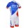 2015 FDJ Radbekleidung Radtrikot Kurzarm und Fahrradhosen Kurz Radtrikot De