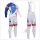 2015 FDJ Fahrradbekleidung Radtrikot Satz Langarm und Lange Trägerhose Radtrikot De