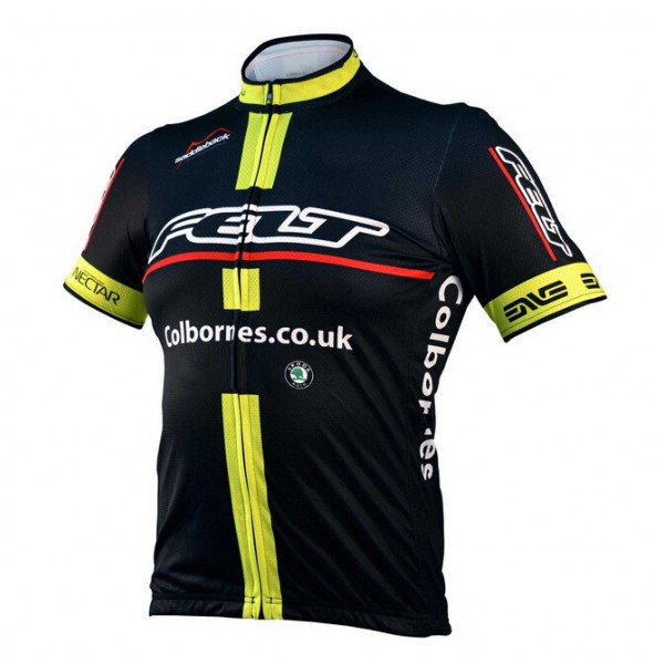 2015 Felt gelb Radtrikot Kurzarm Radtrikot De