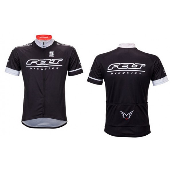 2015 Felt Radtrikot Kurzarm schwarz Radtrikot De