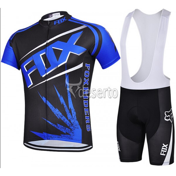 2015 Fox Fahrradbekleidung Satz Fahrradtrikot Kurzarm Trikot und Kurz Trägerhose Radtrikot De