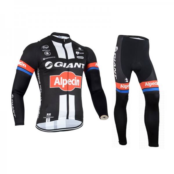 2015 Giant Fahrradbekleidung Radtrikot Satz Langarm und Lange Fahrradhose Radtrikot De