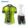 2015 giant Grün Fahrradbekleidung Satz Fahrradtrikot Kurzarm Trikot und Kurz Trägerhose Radtrikot De