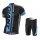 2015 Giant blau schwarz Radbekleidung Radtrikot Kurzarm und Fahrradhosen Kurz Radtrikot De